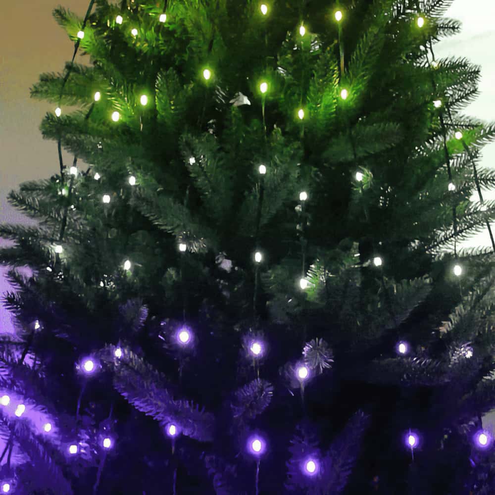 RGB String Light For Christmas Trees - 1.8m