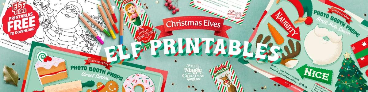 Elf Printables: 15 Free Gifts for Kids