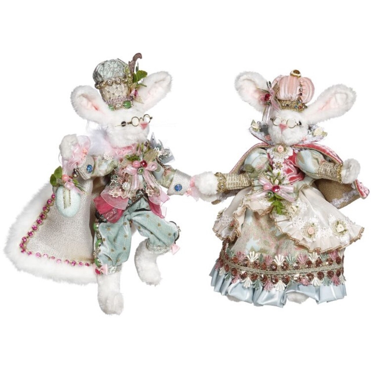 Mr & Mrs Royal Court Bunny (33cm)