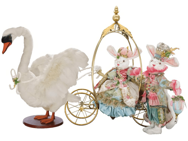 Mark Roberts Vintage Easter Carriage Set