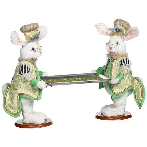 Mark Roberts Rabbits Holding Tray 52cm