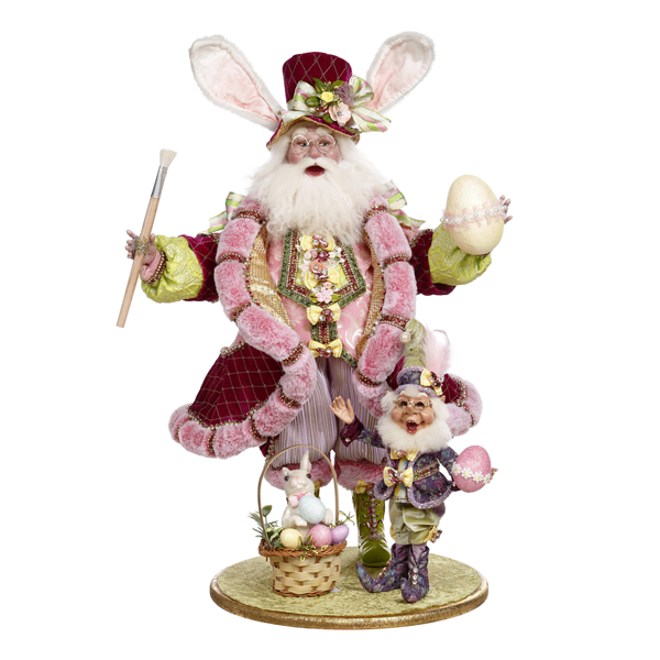 Mark Roberts Father Easter with Elf 66cm
