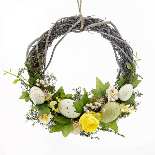 Tulip Half Wreath 26cm