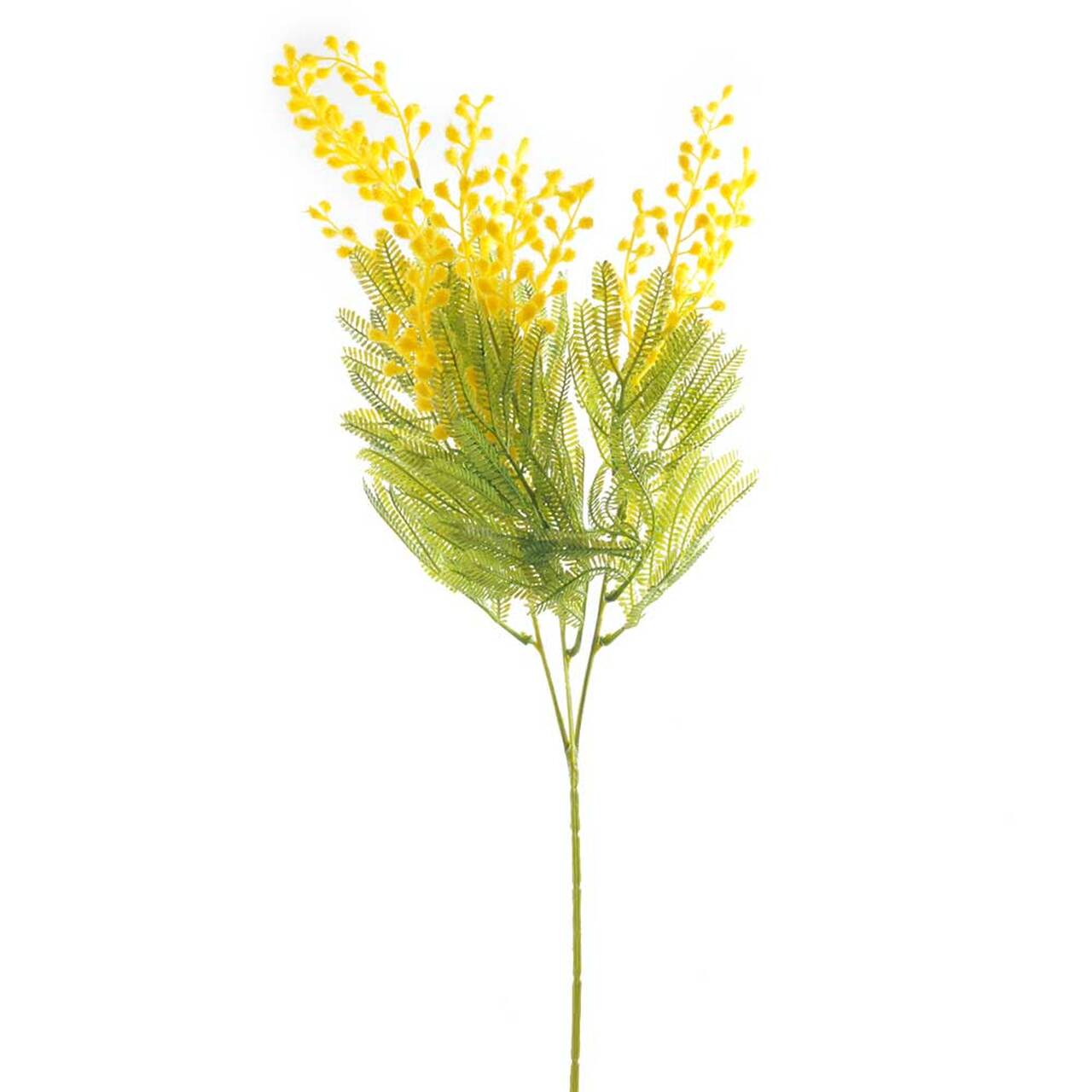 Yellow Mimosa Spray 70cm