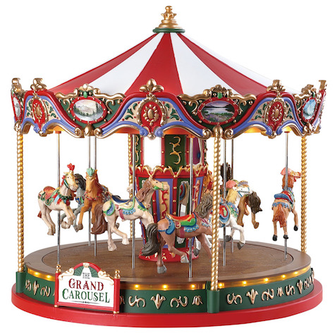 Fairground Christmas Carousel