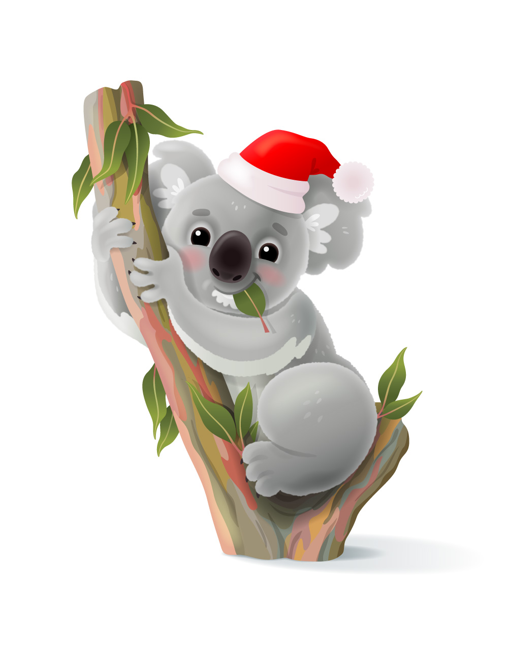 Koala Claus 7cm