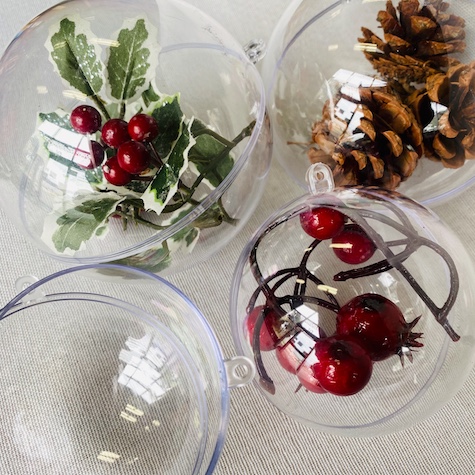 Plastic Baubles, Christmas Elves