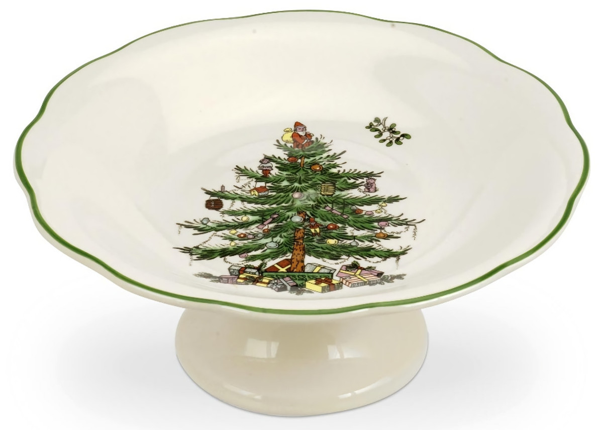 Spode Christmas tree Candy Dish 18cm