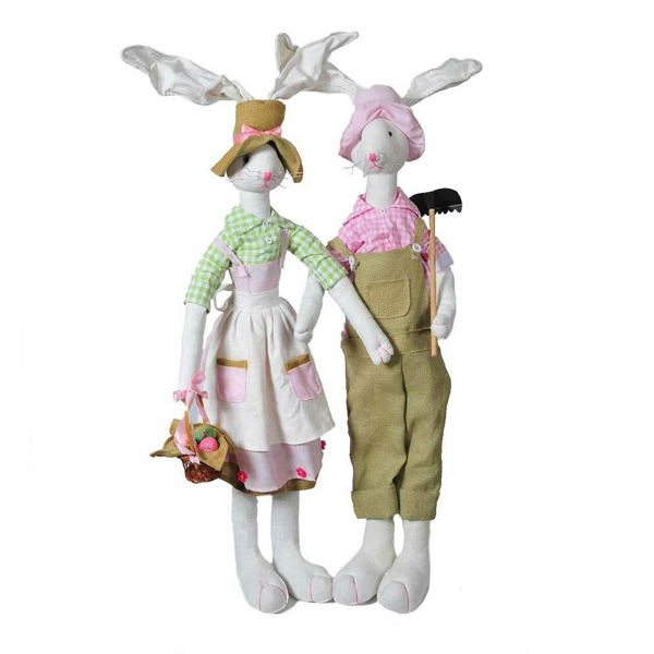 Easter Town Farmer Bunnies 104cm