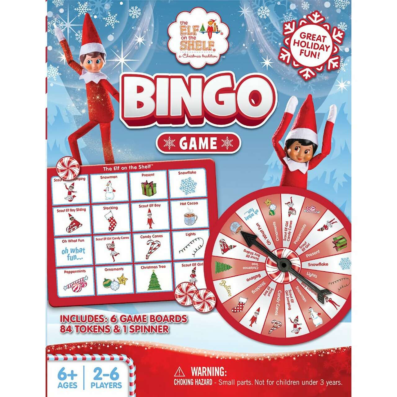 Elf on the Shelf Bingo