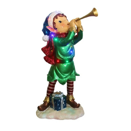 Christmas Elf with Trumpet 93cm