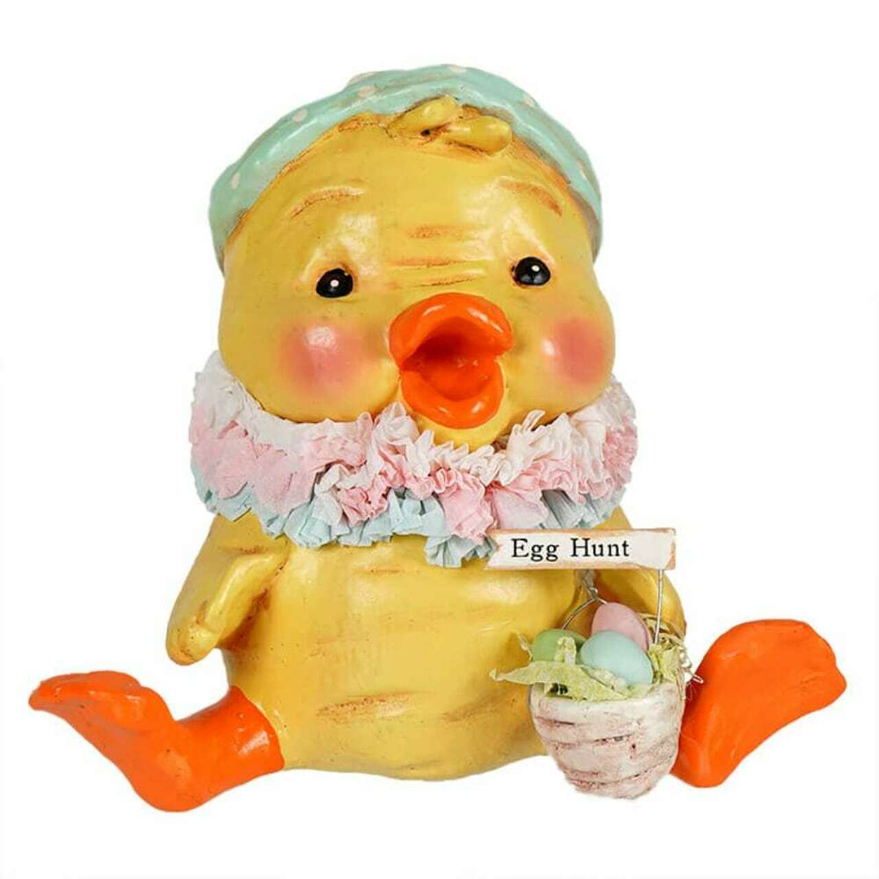 Bethany Lowe Beanie Chick 13cm