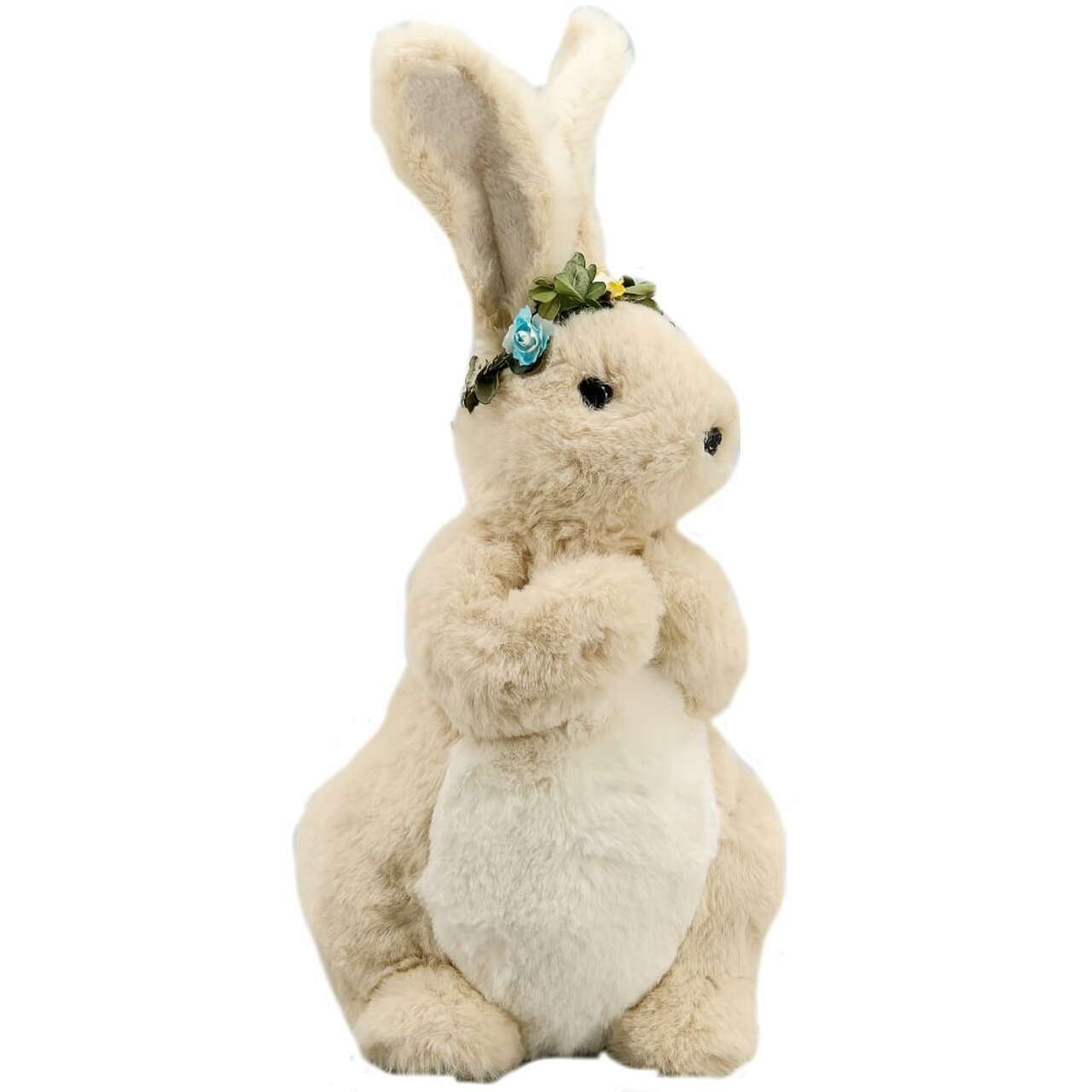 Fawn Long Eared Sitting Bunny 37cm