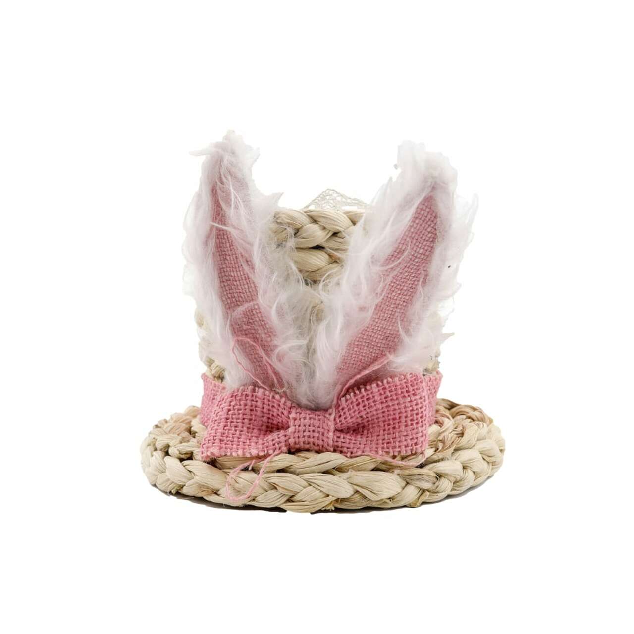 Fawn Jute Easter Hat with Bunny Ears 25cm