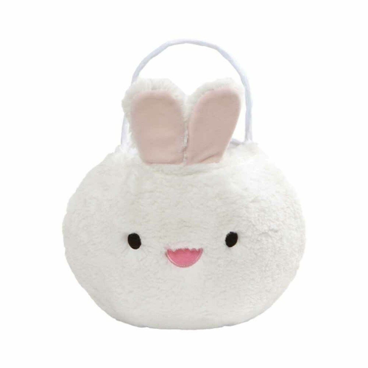Fluffy Bunny Basket 16.5cm