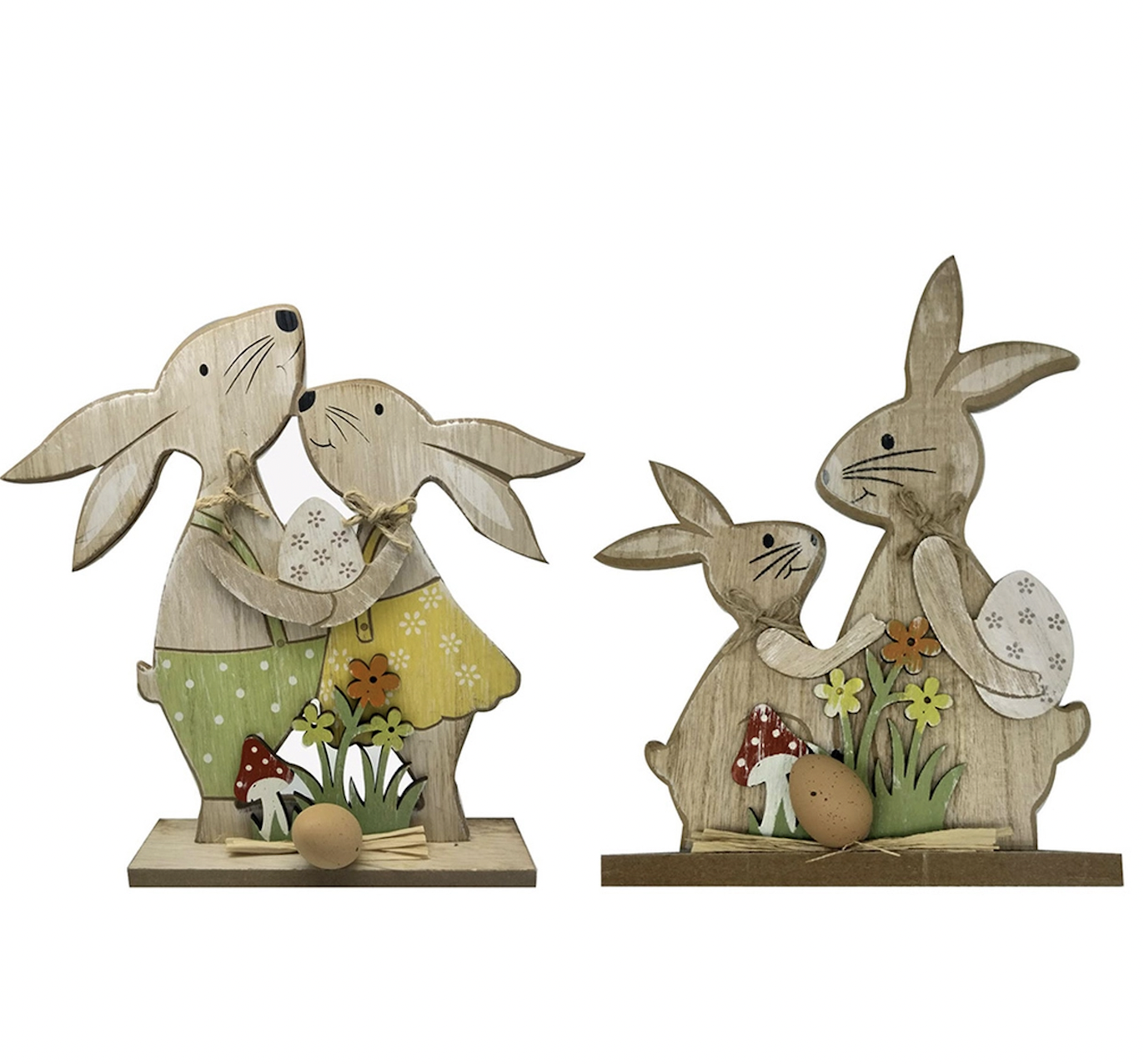 Easter Bunny Wooden Signs 2 Styles