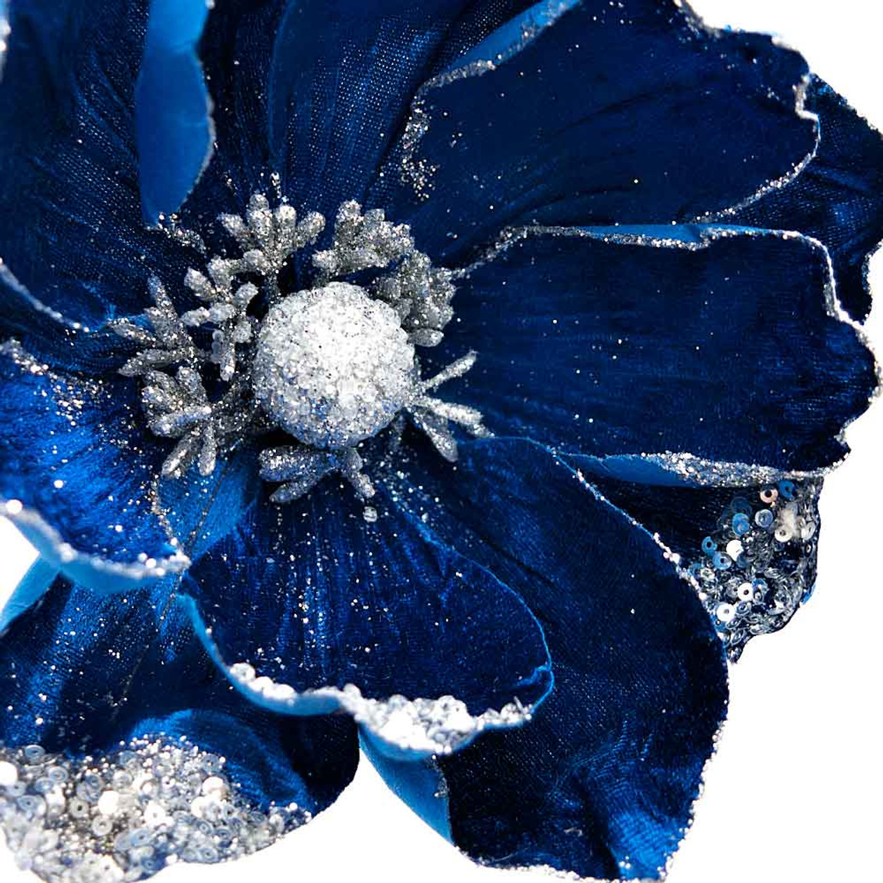 Royal Blue Velvet Magnolia