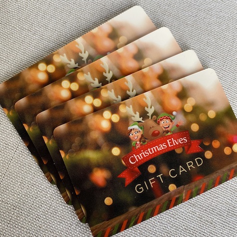 Christmas Elves Gift Card