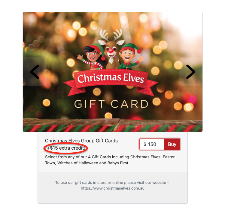 10% Extra Value on Gift Cards for a Limited Time!