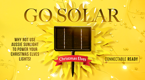 Christmas Elves Go Solar