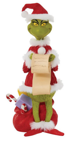 The Grinch Checks His List 23cm