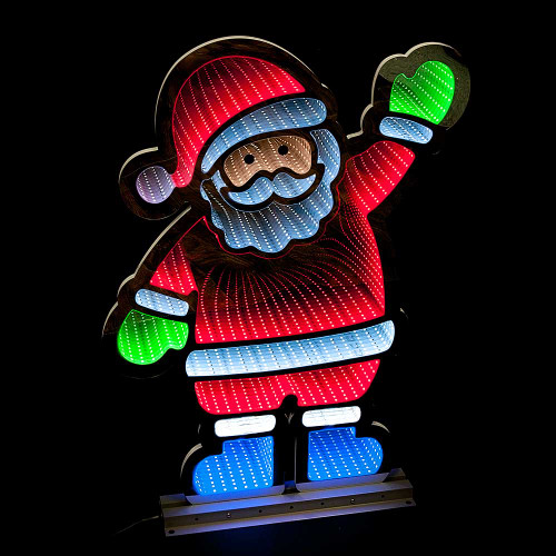 Infinity Standing Light Up Santa 76cm