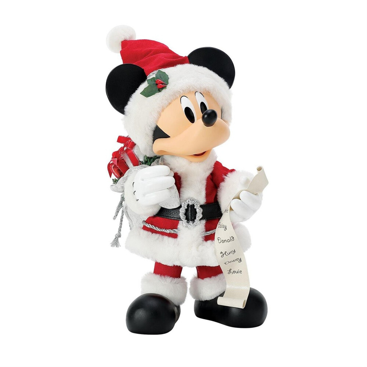 Mickey Mouse Santa 33cm