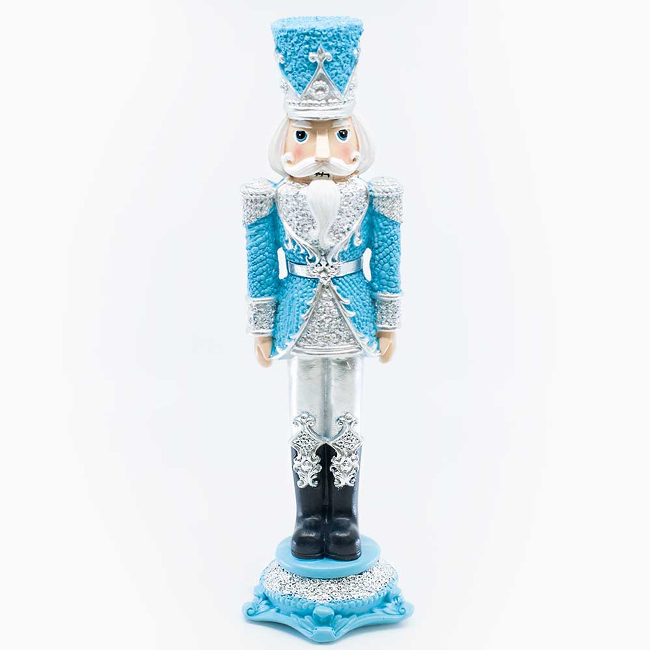 Festive Glitter Nutcracker 33cm