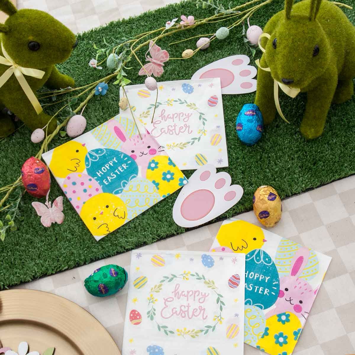 Easter Napkins Pack of 20 (3 Designs)