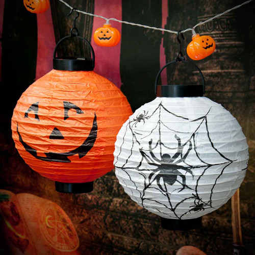 Halloween Paper Lanterns (2 Styles)
