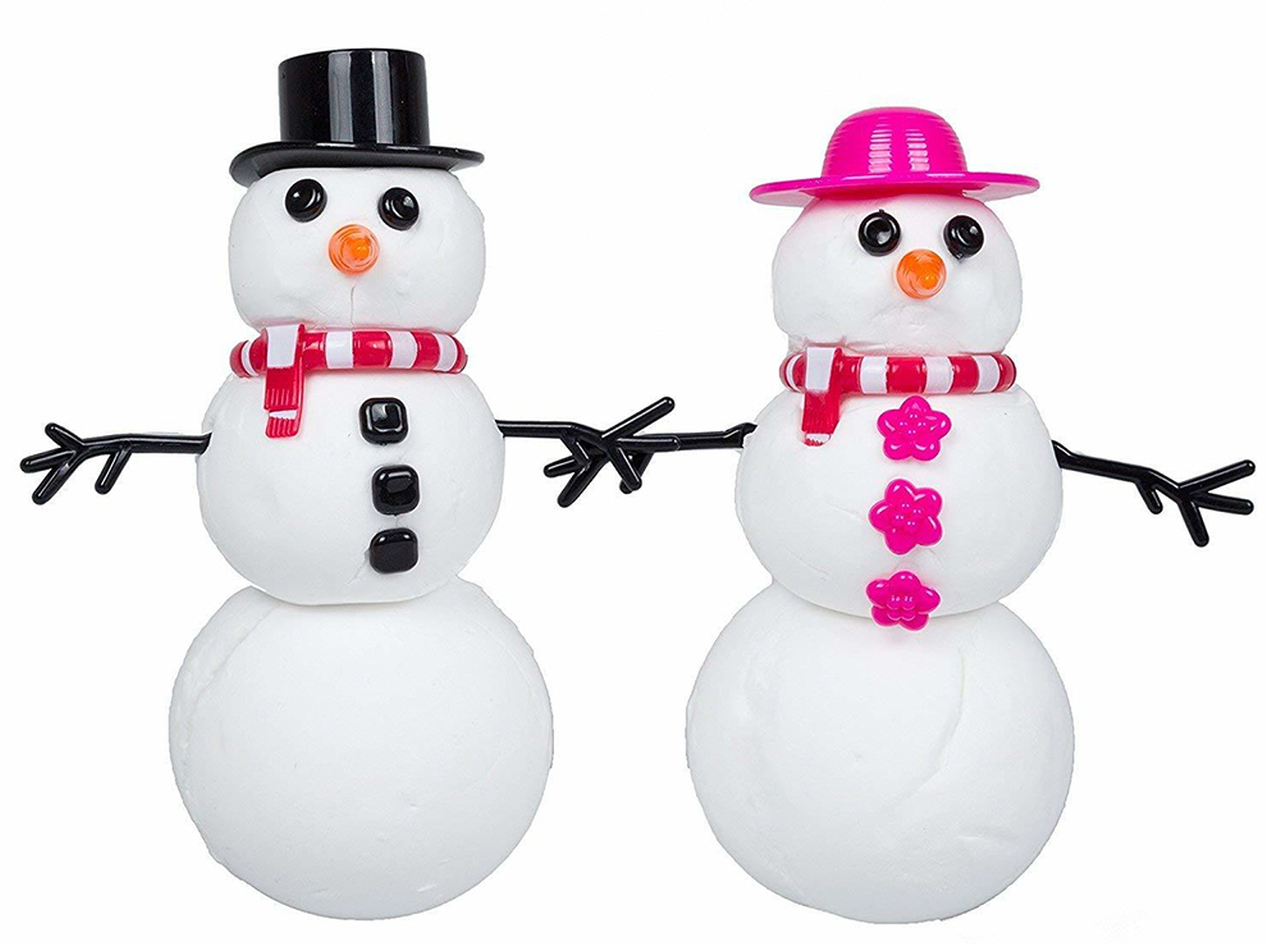 Floor Mr & Mrs Snowman Set