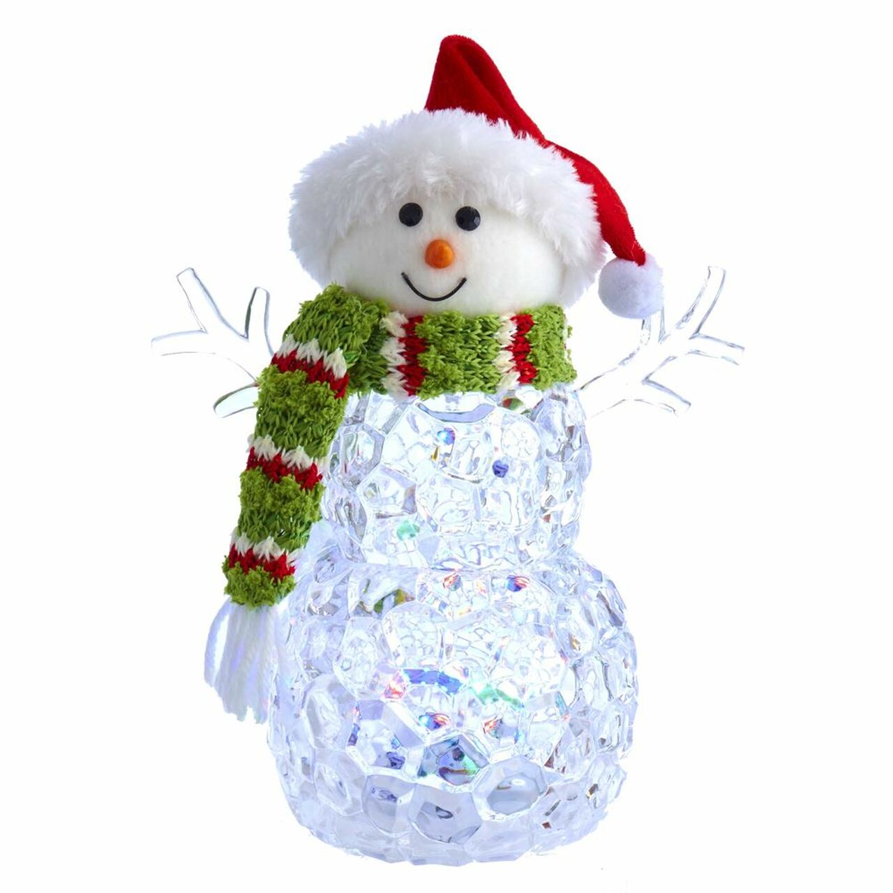 Light-Up Snowman 24cm