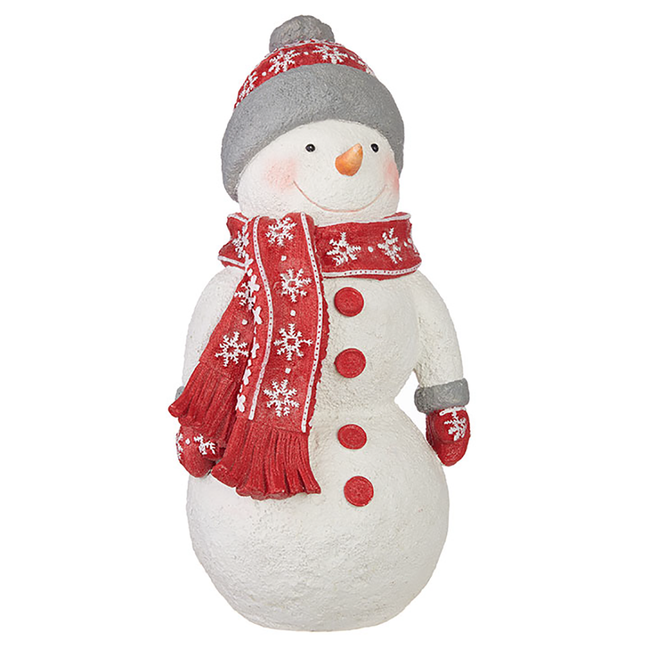 Raz Red & White Nordic Snowman 65cm