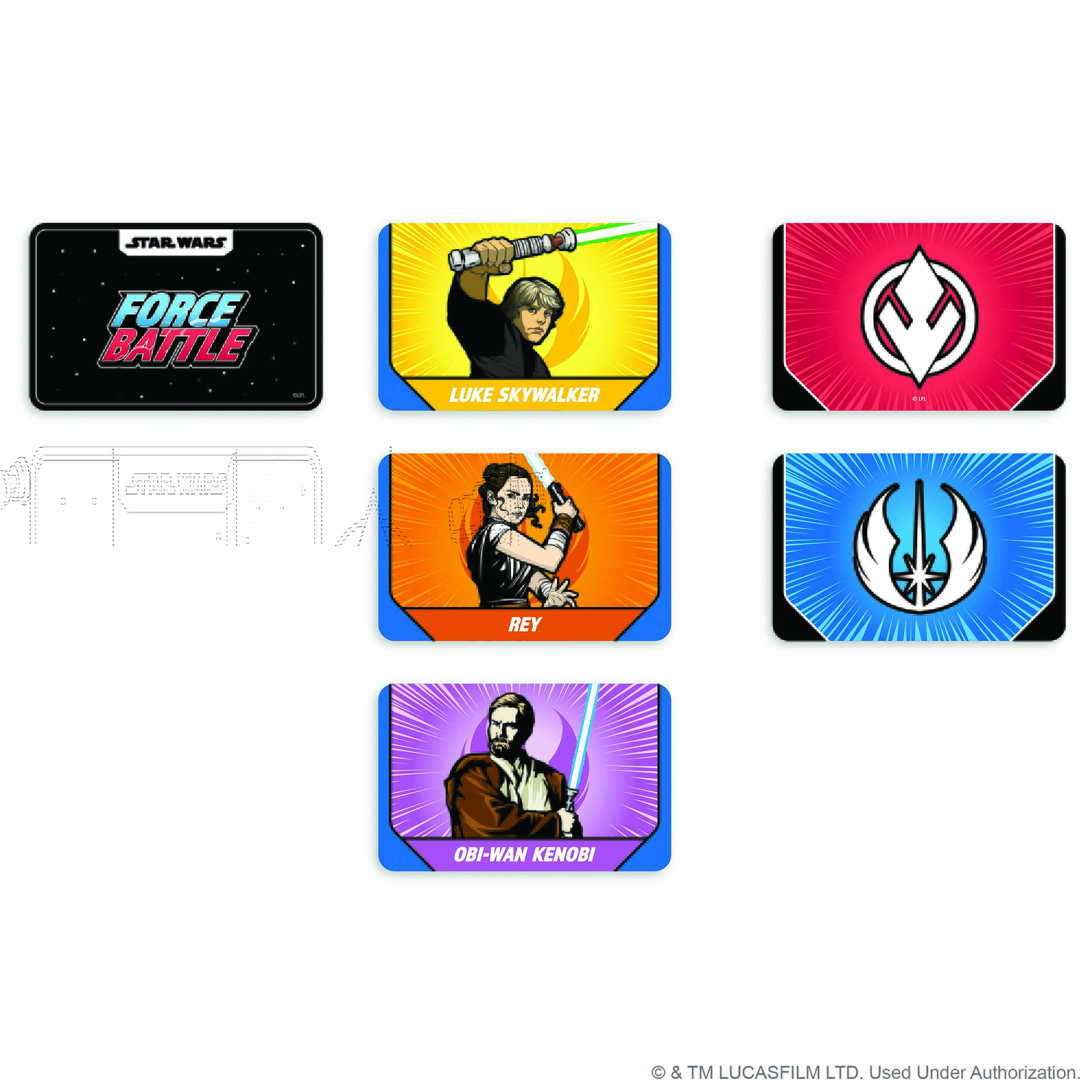Star Wars The Force Battle Card Game