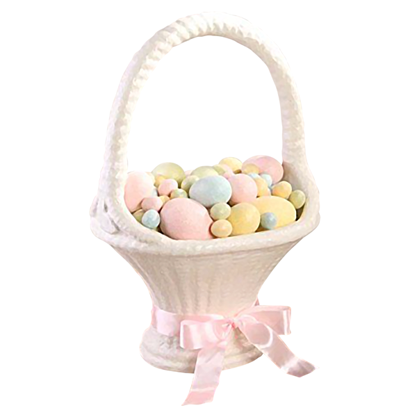 Bethany Lowe Large Easter Basket (Eggs Not Included)