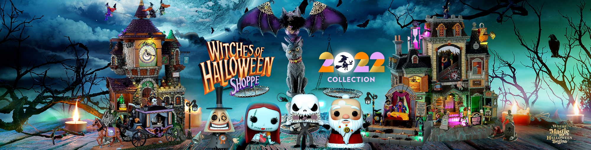 Witches of Halloween Shop